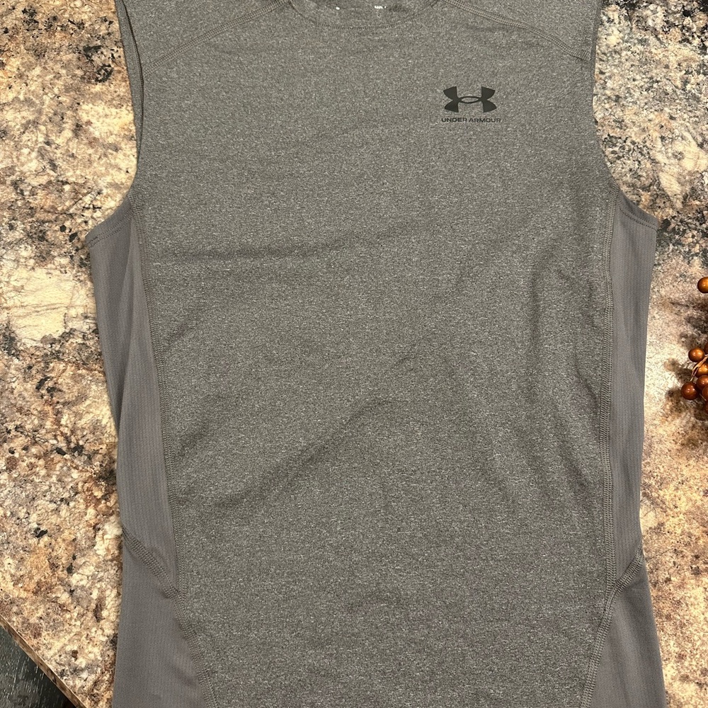 Under Armour Charcoal HeatGear Tank